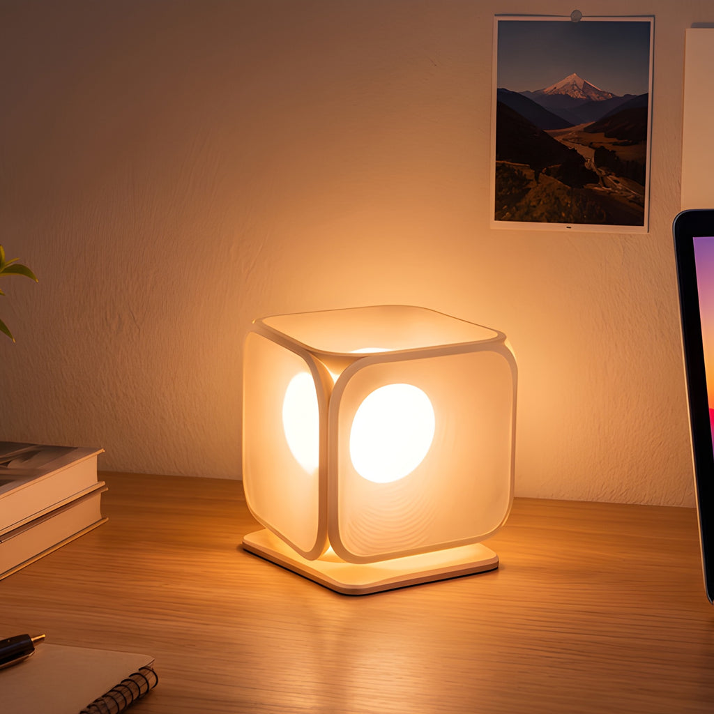 The Infinity Glow Cube: Precision-Crafted LED Ambient Lamp