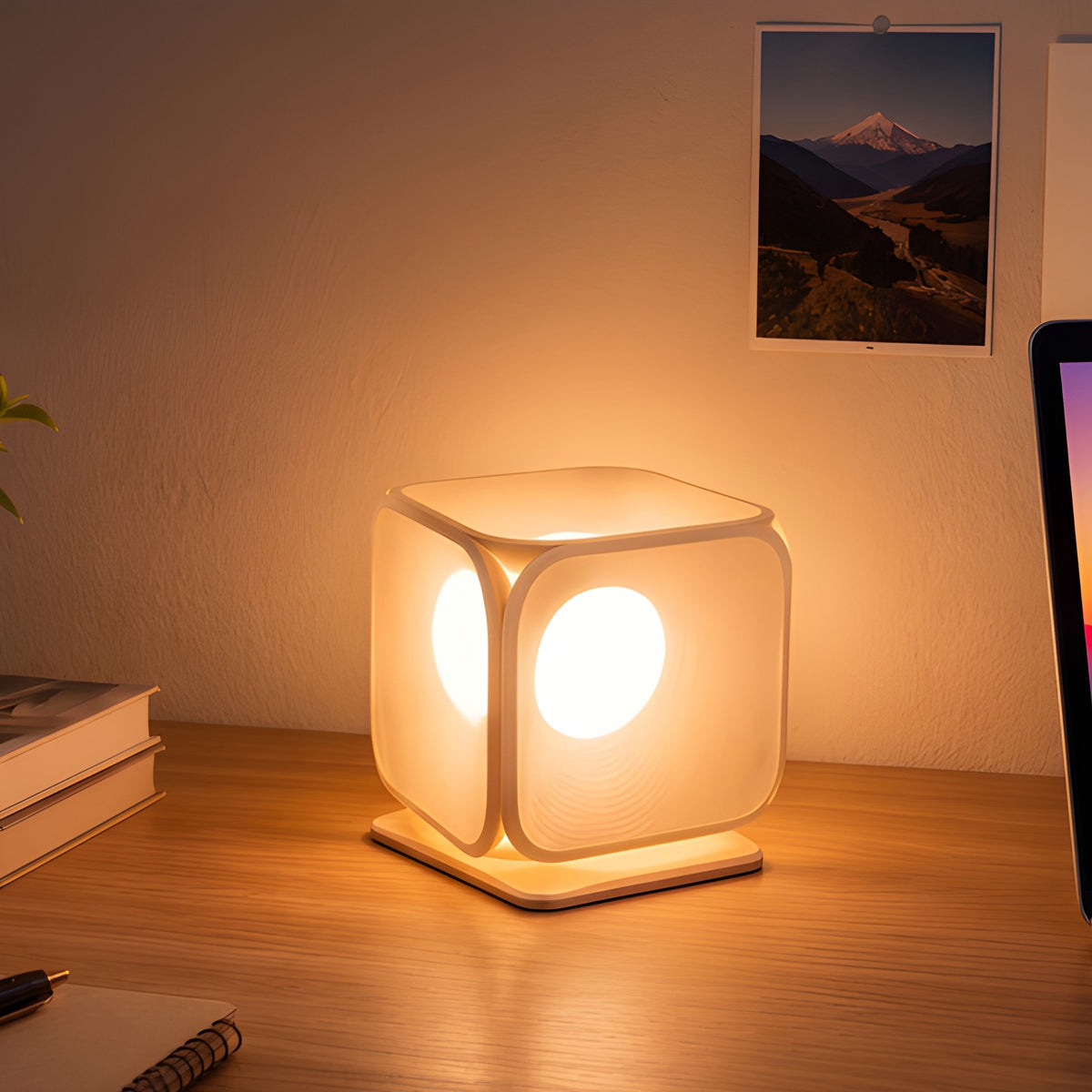 The Infinity Glow Cube: Precision-Crafted LED Ambient Lamp